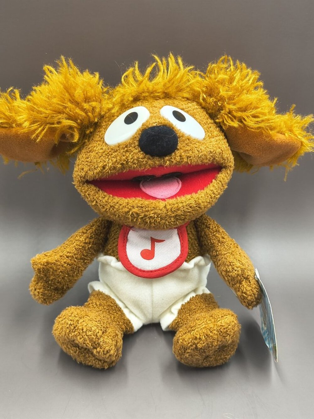2003 MUPPET BABIES Baby Rowlf 8" Bean Bag Plush Toy Play